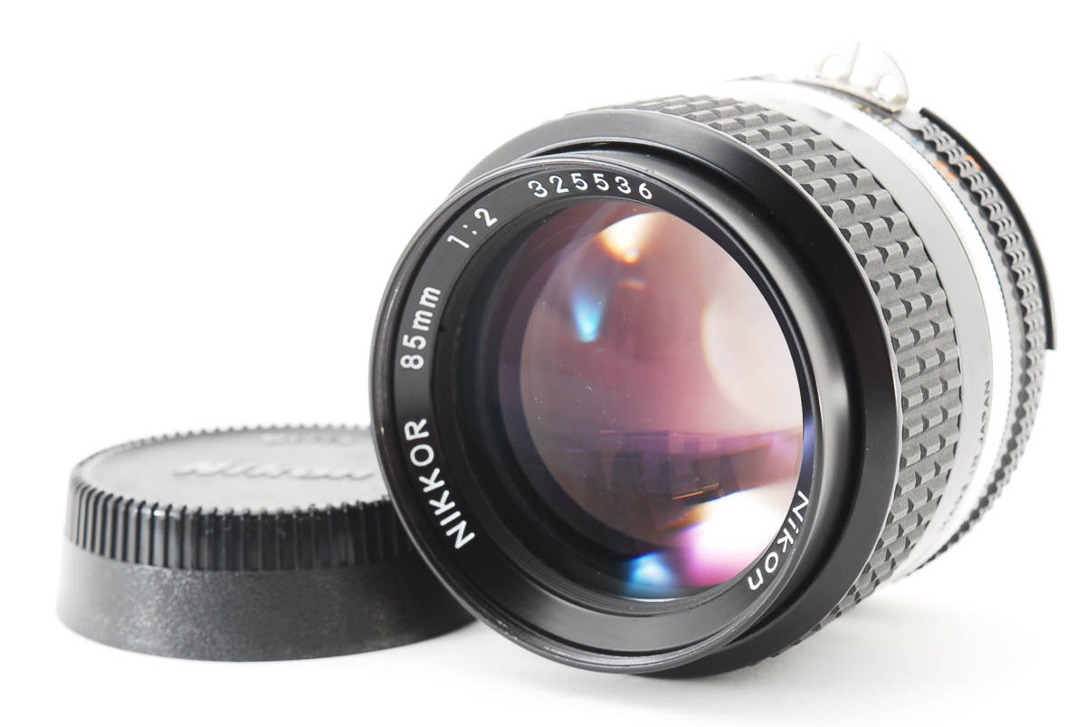 気質アップ】 ニコン Nikon Ai-s #070 Mount F Lens MF Portrait AIS f