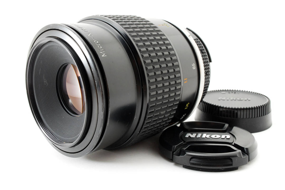 Nikon ニコン Micro-Nikkor マイクロ ニッコール Ai 105mm f/4 MF Telephoto Lens #195