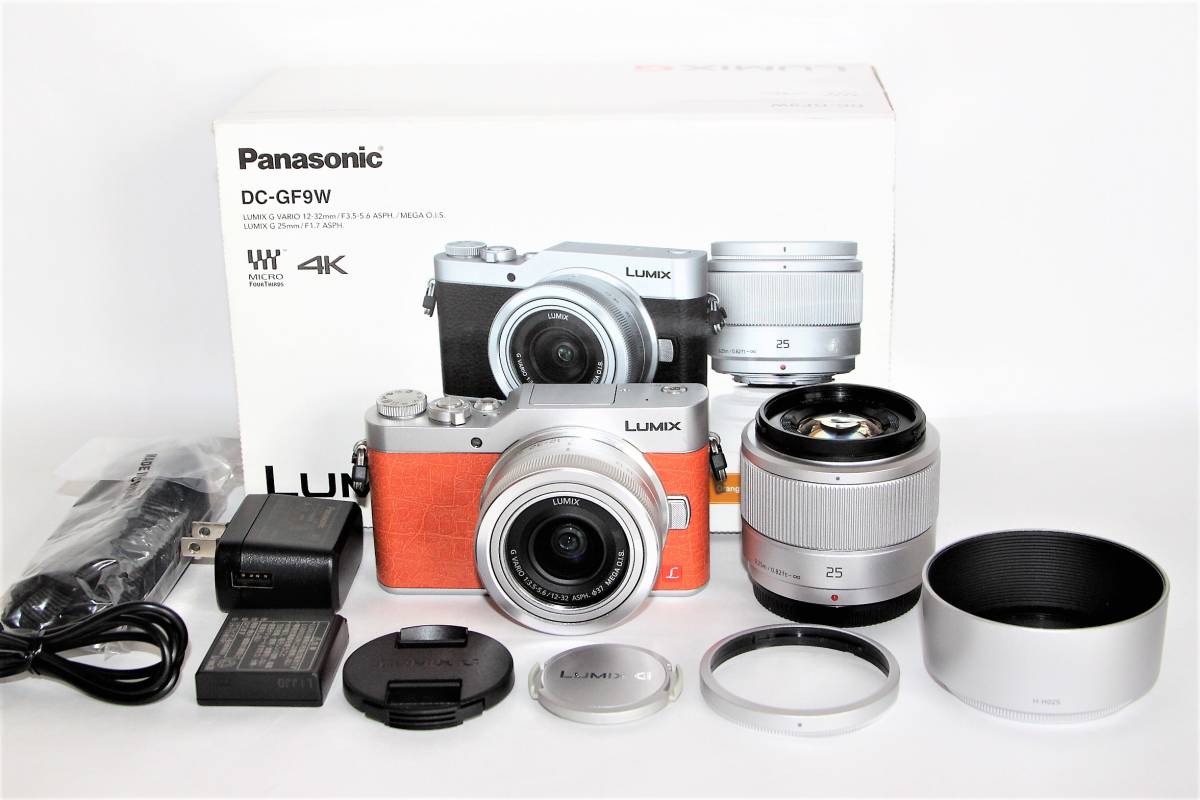 数量限定価格!! 【美品】Panasonic LUMIX G DC-GF9W Wレンズキット