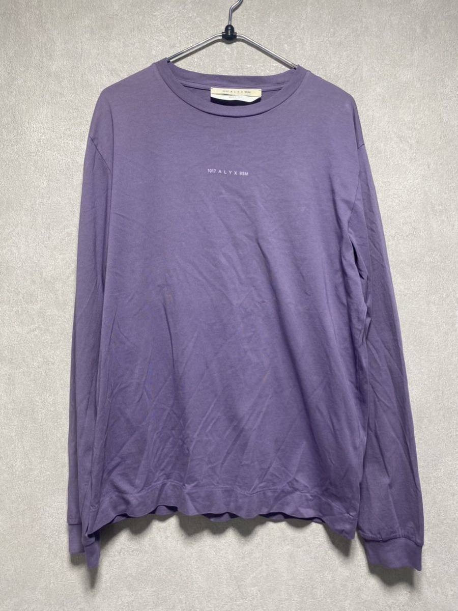 アリクス 1017 ALYX 9SM ロングTシャツ Lサイズ 定価31900円 (b-7)長袖Tシャツ ロンTの画像1