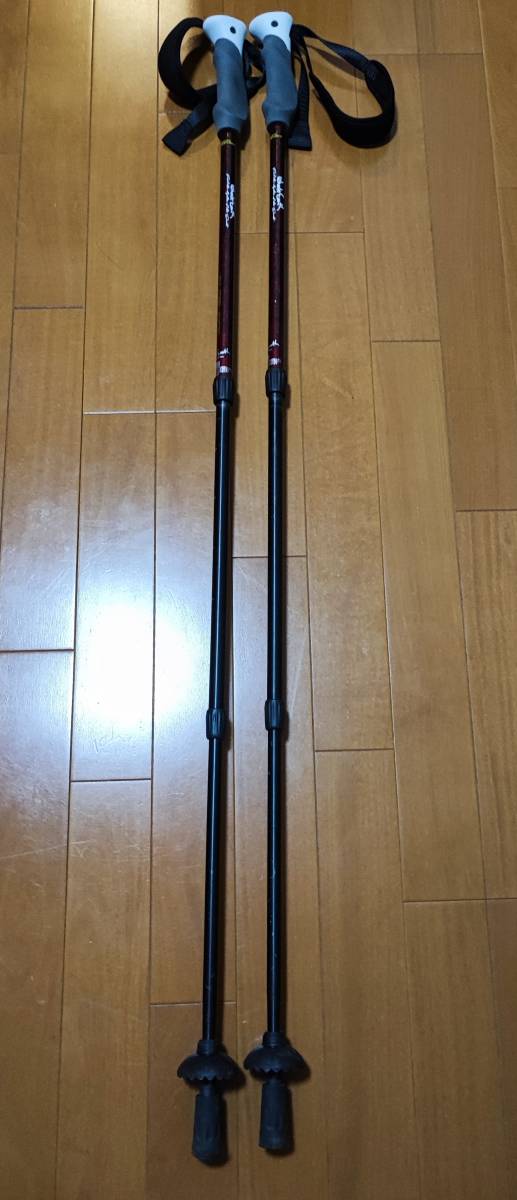 ◆◇I型グリップ　ツイストロック　トレッキングポール　110cm　230g◇◆