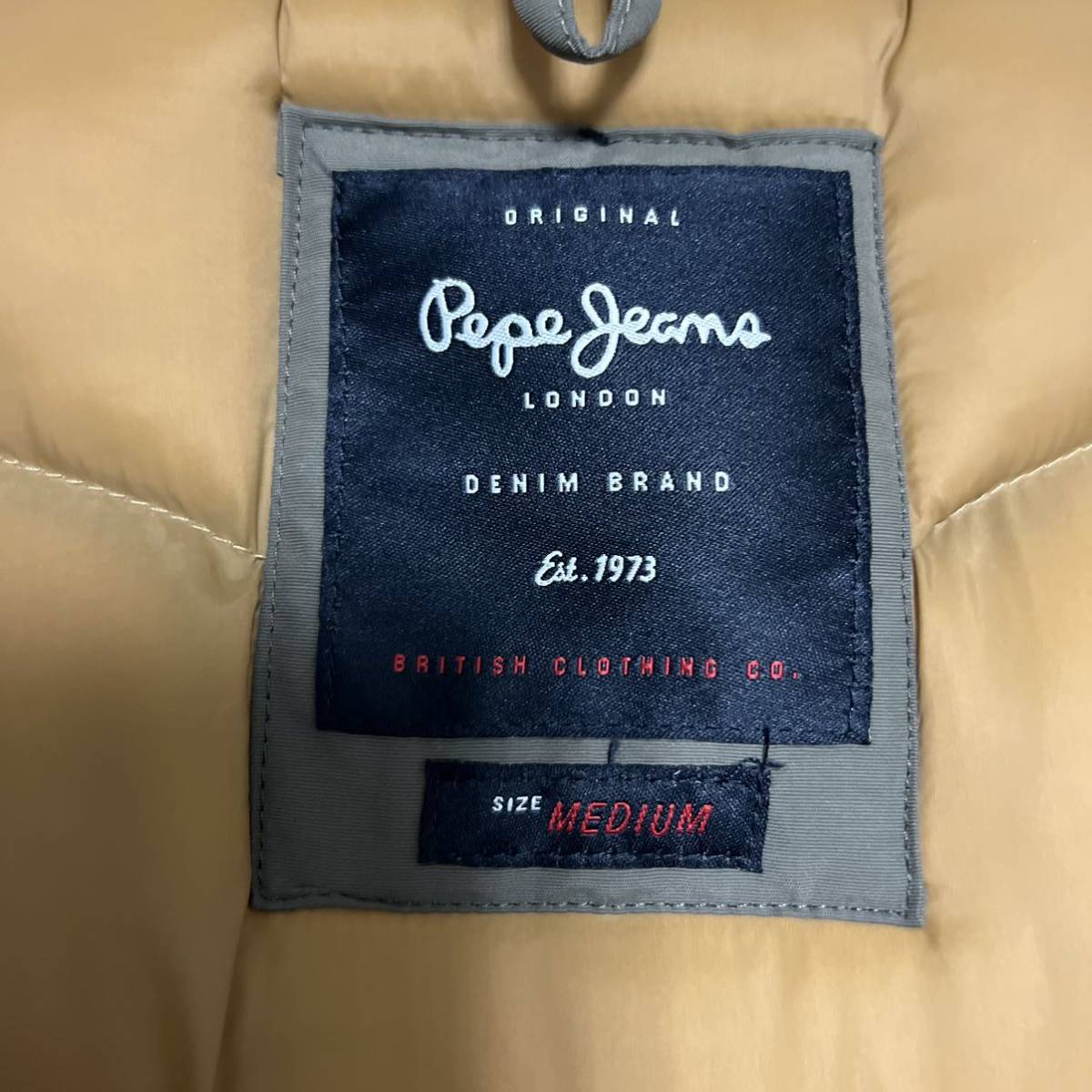 pepe jeans モッズコート！ ミリタリー！保温性◎