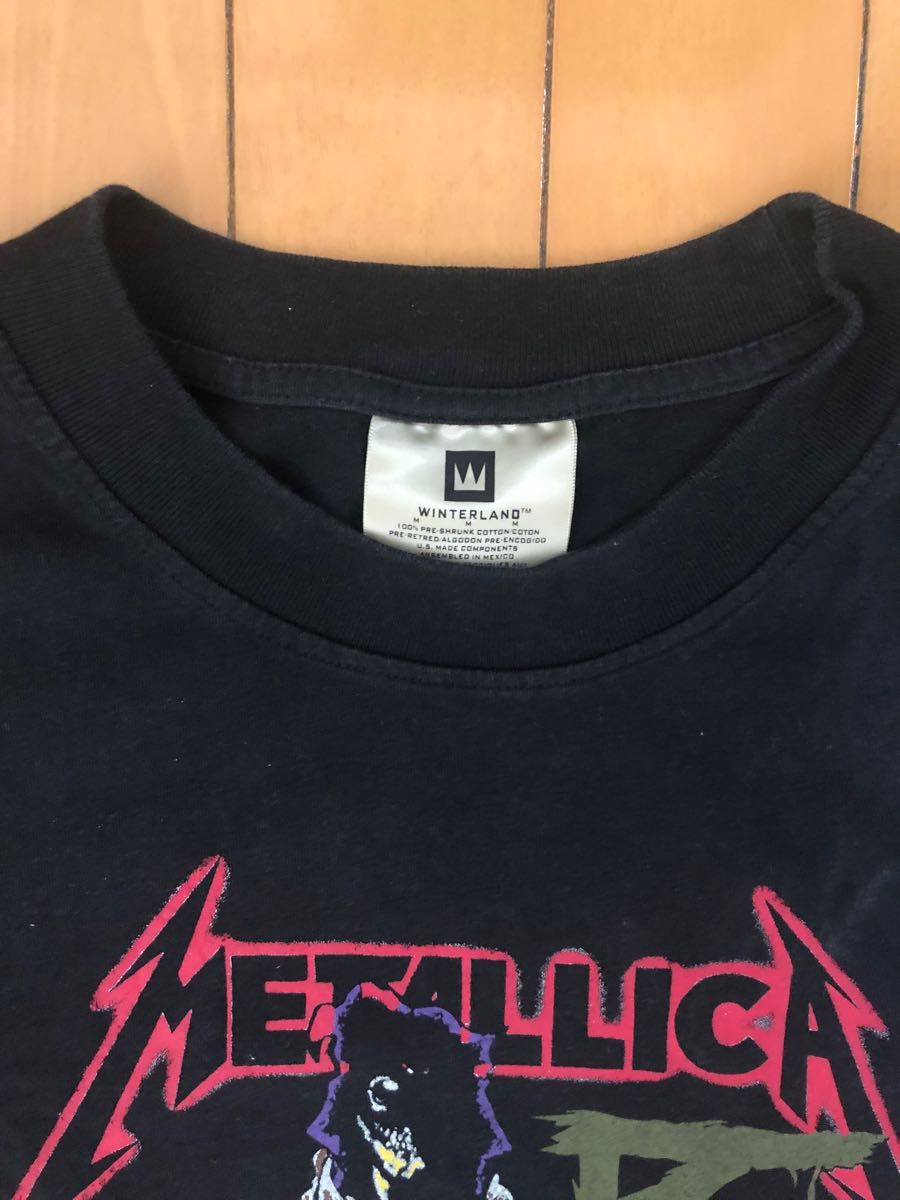 METALLICAメタリカ Tシャツ サイズM WINTERLANDタグ|Yahoo METALLICAメタリカ Tシャツ サイズM WINTERLANDタグ|Yahoo