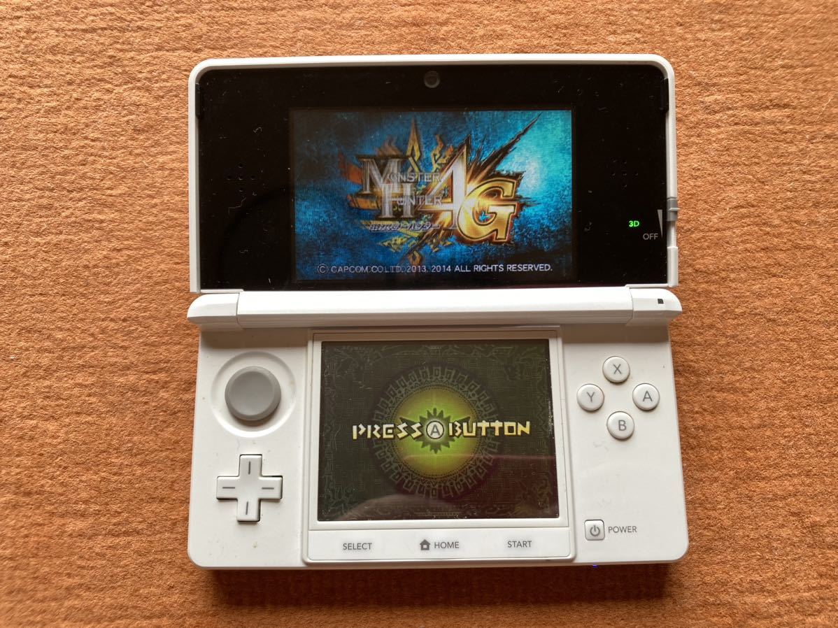 ■ 任天堂 Nintendo ニンテンドー 3DS モンスターハンター4 モンスターハンター4G ポケットモンスター オメガルビー USED_画像1