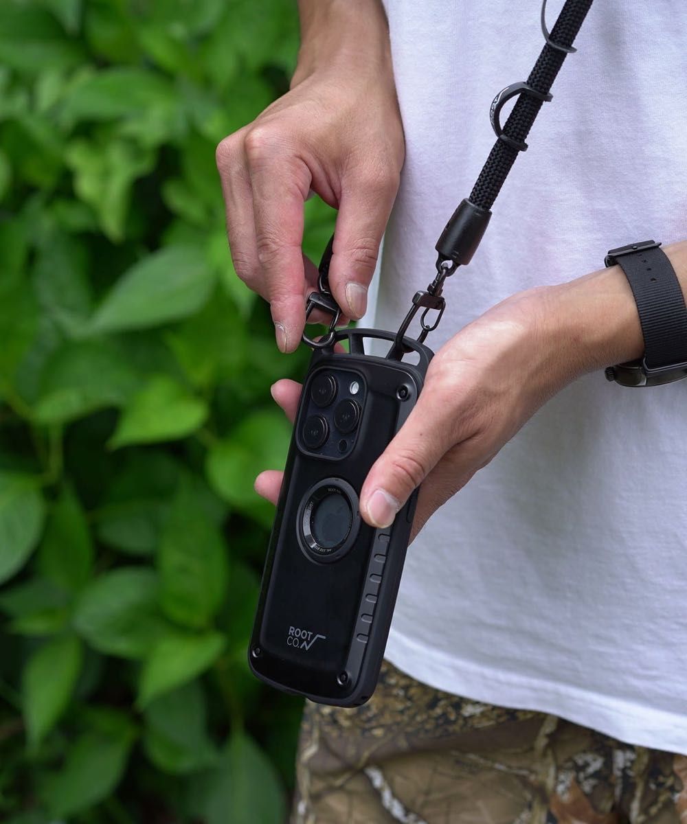 【限定】EPM × ROOT CO. ヨセミテストラップ BLACK ブラック 黒 YOSEMITE MOBILE STRAP