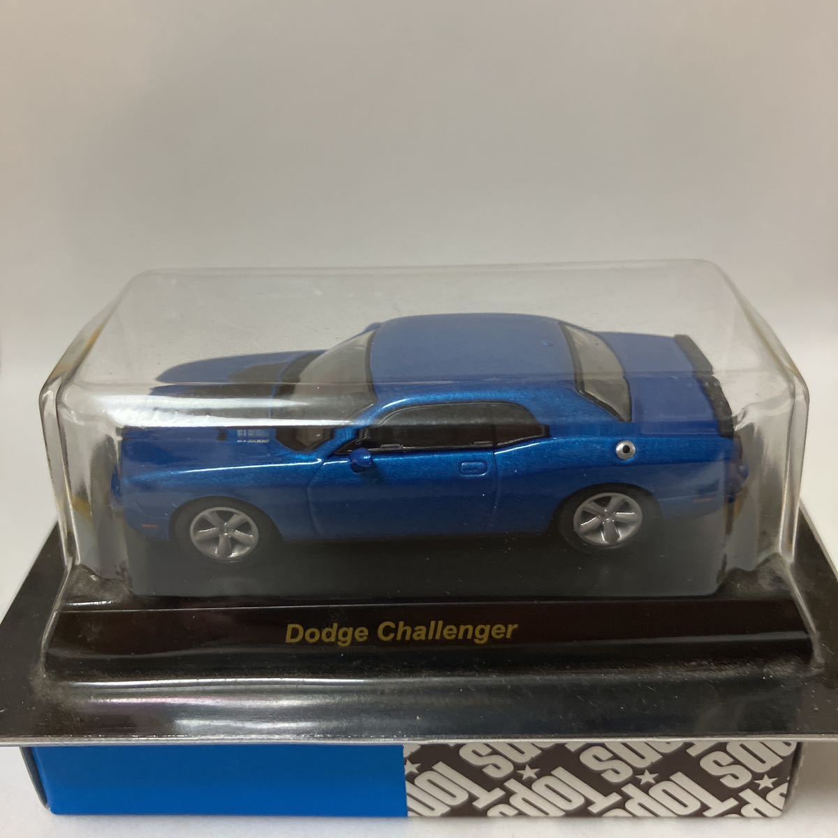 京商 1/64 Dodge Challenger SRT8 Blue ダッジ チャレンジャー SRT8 青 ブルー サークルK_画像1