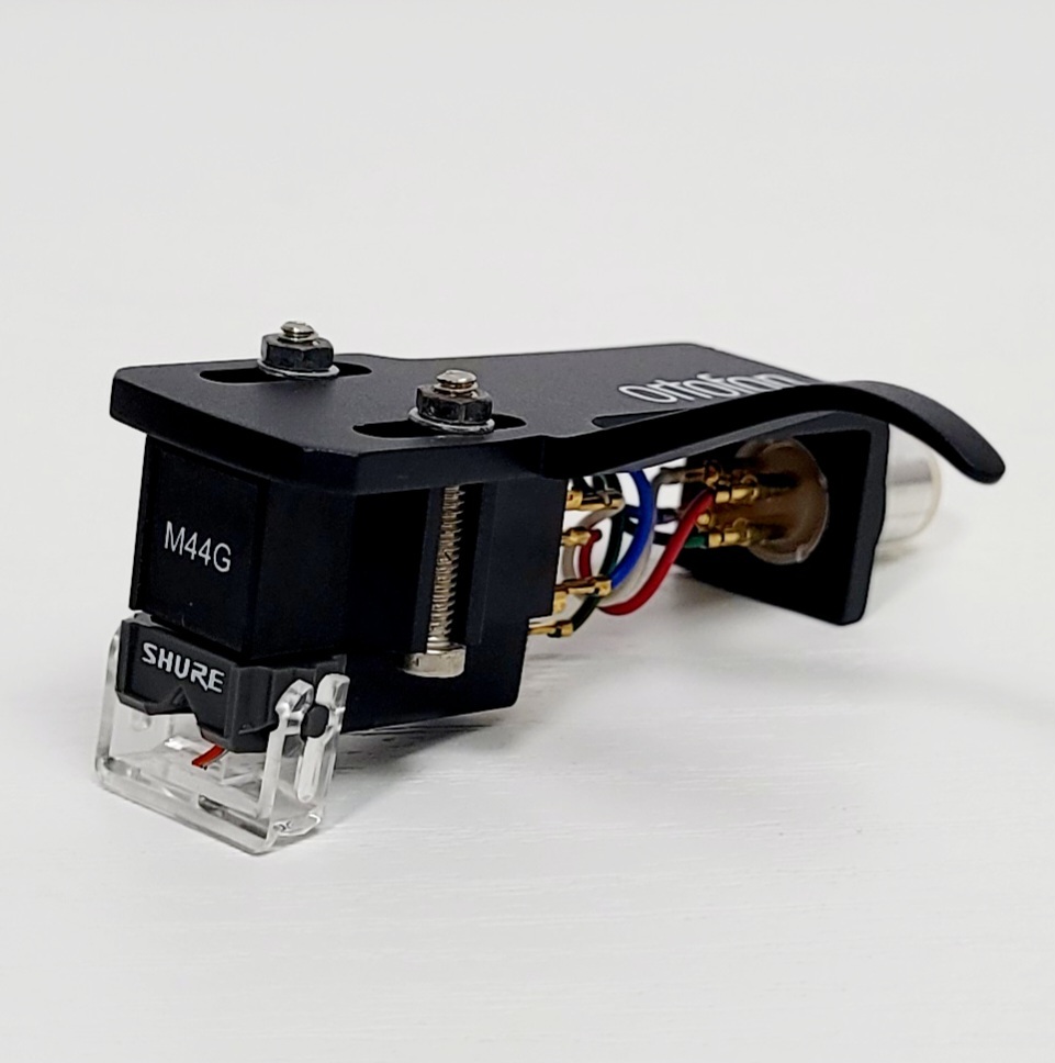 SHURE M44Gと Ortofon OM カートリッジ SHURE M44Gと Ortofon OM カートリッジ