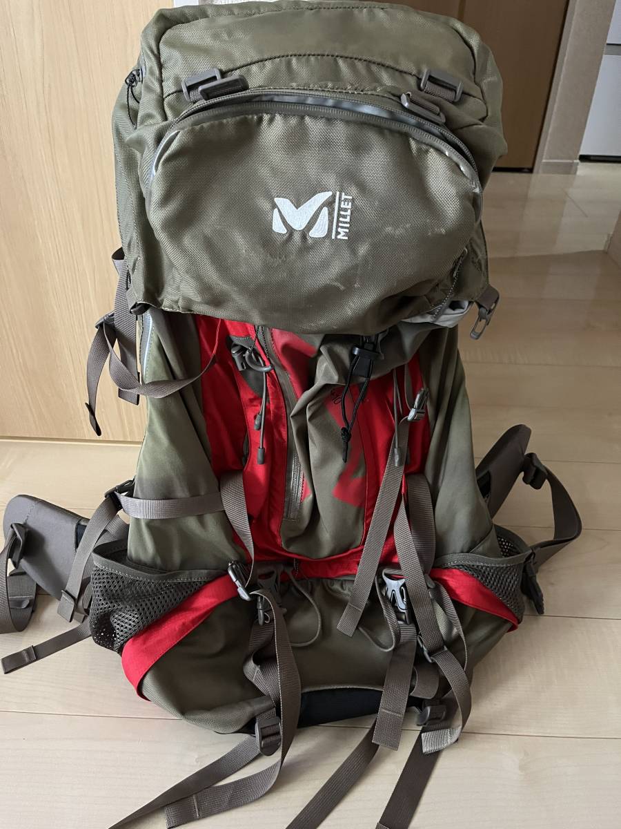 驚きの値段】 ミレー M サースフェー グリーン レッド MIS0640 MILLET