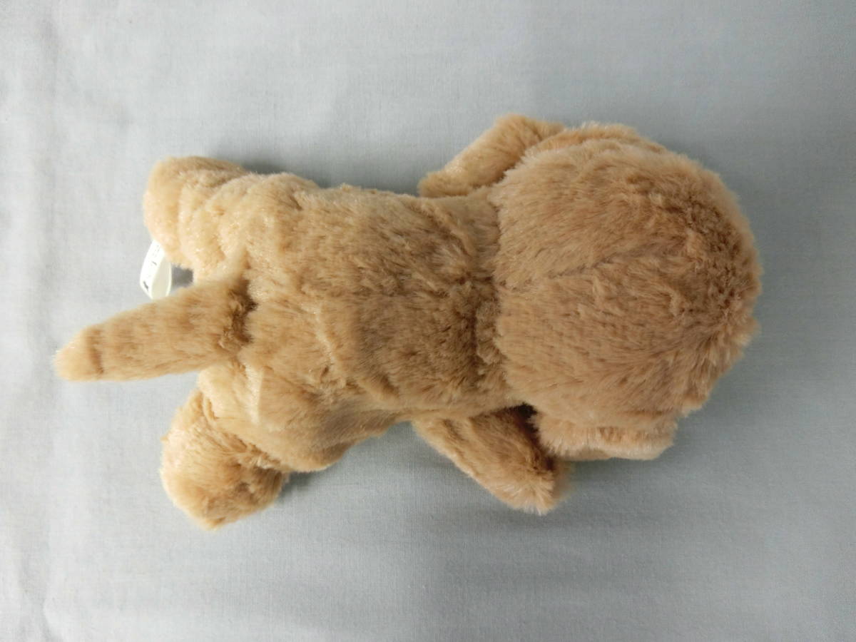 モンスイユ トイプードル ぬいぐるみ 全長:約15cm 茶色 犬 モンスイユ トイプードル ぬいぐるみ 全長:約15cm 茶色 犬