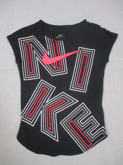 ナイキ　ＴＨＥ ＮＩＫＥ ＴＥＥ　Ｔシャツ　ノースリーブ　キッズ　１１０ｃｍ～１１６ｃｍ　５－６ＹＲＳ　ブラック_画像2