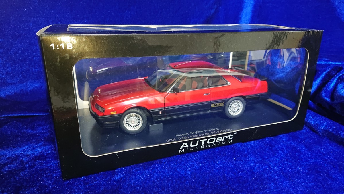 1/18 77426 AUTOart オートアート 鉄仮面 NISSAN SKYLINE DR30 2000