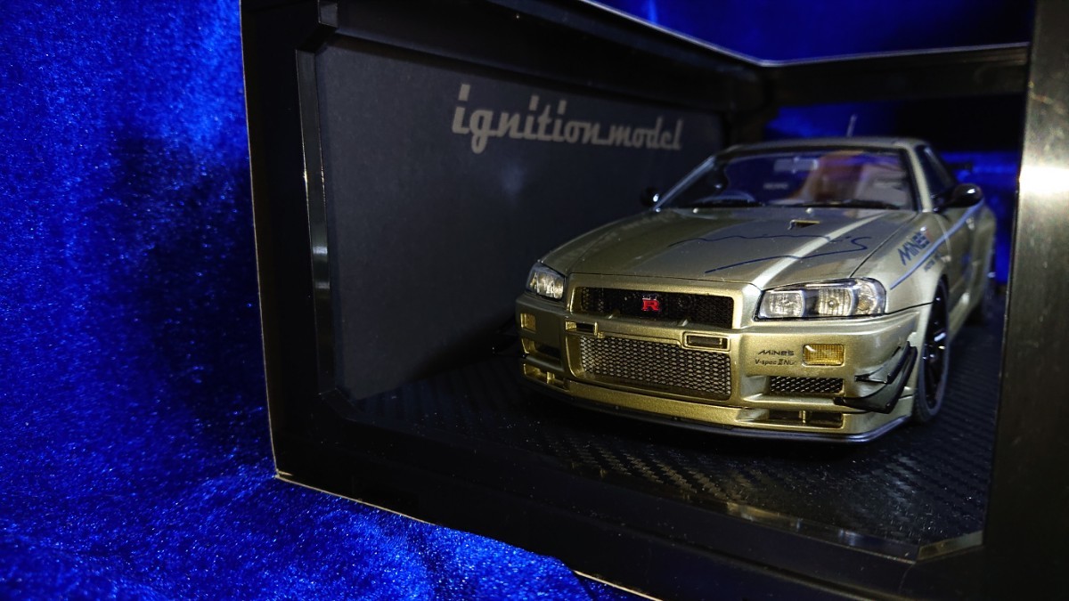 大人気定番商品 GT-R SKYLINE NISSAN Mine's イグニッションモデル