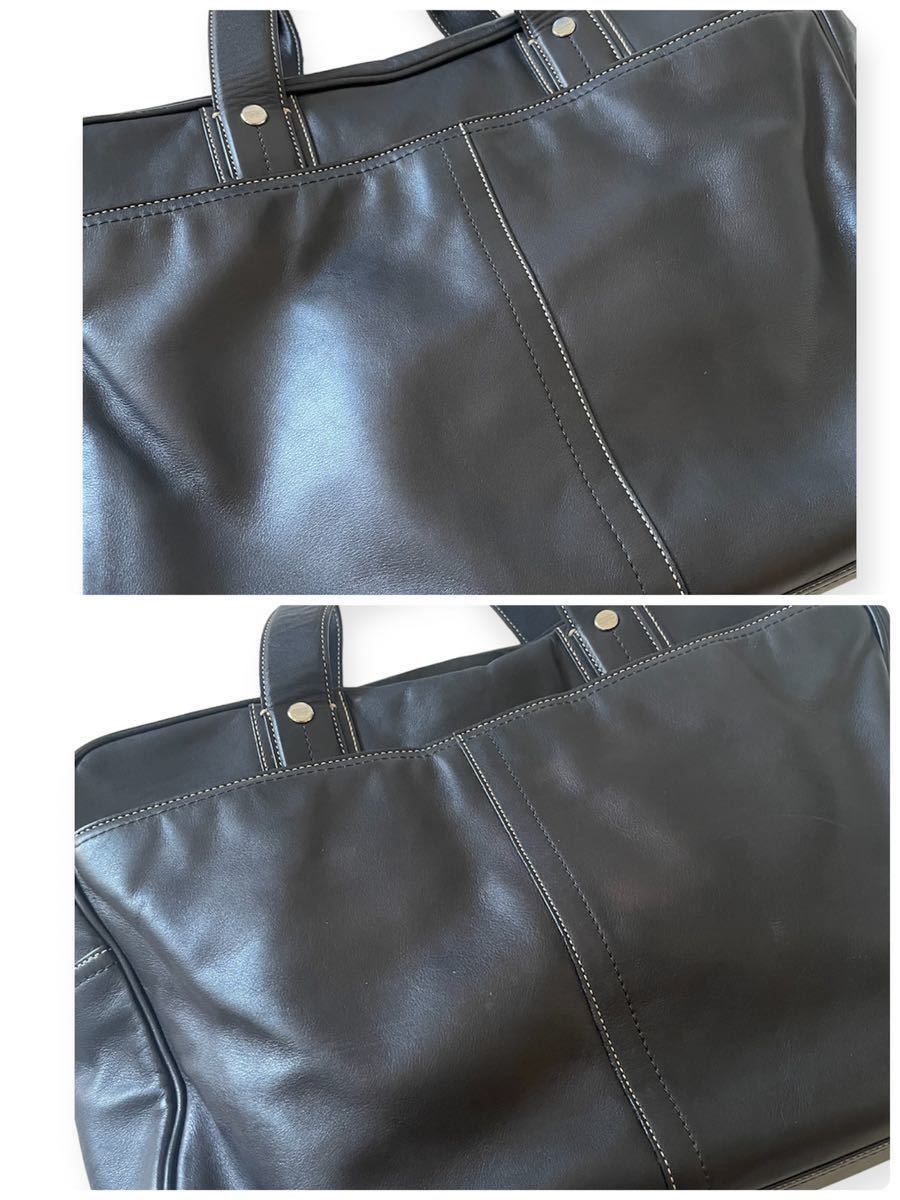 COACH ビジネスバッグ オールレザー 本革 大容量 コーチ メンズ 2way