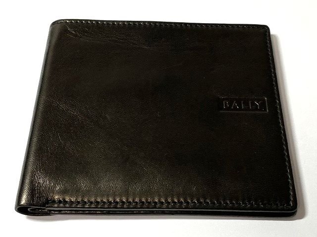BALLY　バリー　札入れ　二つ折り 財布　レザー　イタリア製_画像1