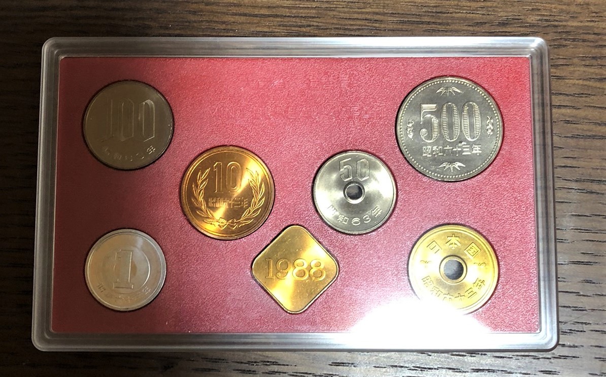 1988年 昭和60年 貨幣セット 額面666円 記念硬貨 記念貨幣 HH2214_画像3