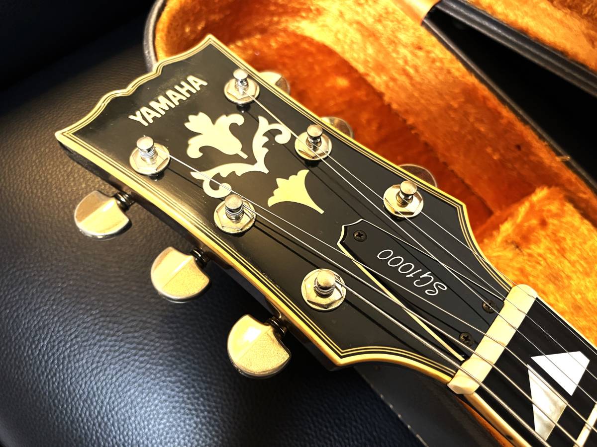 2023 Premium SG Collection-26★YAMAHA SG1000 ブラウンサンバースト 最初期型ラージヘッド 純正ハードケース付 美品・超希少!★