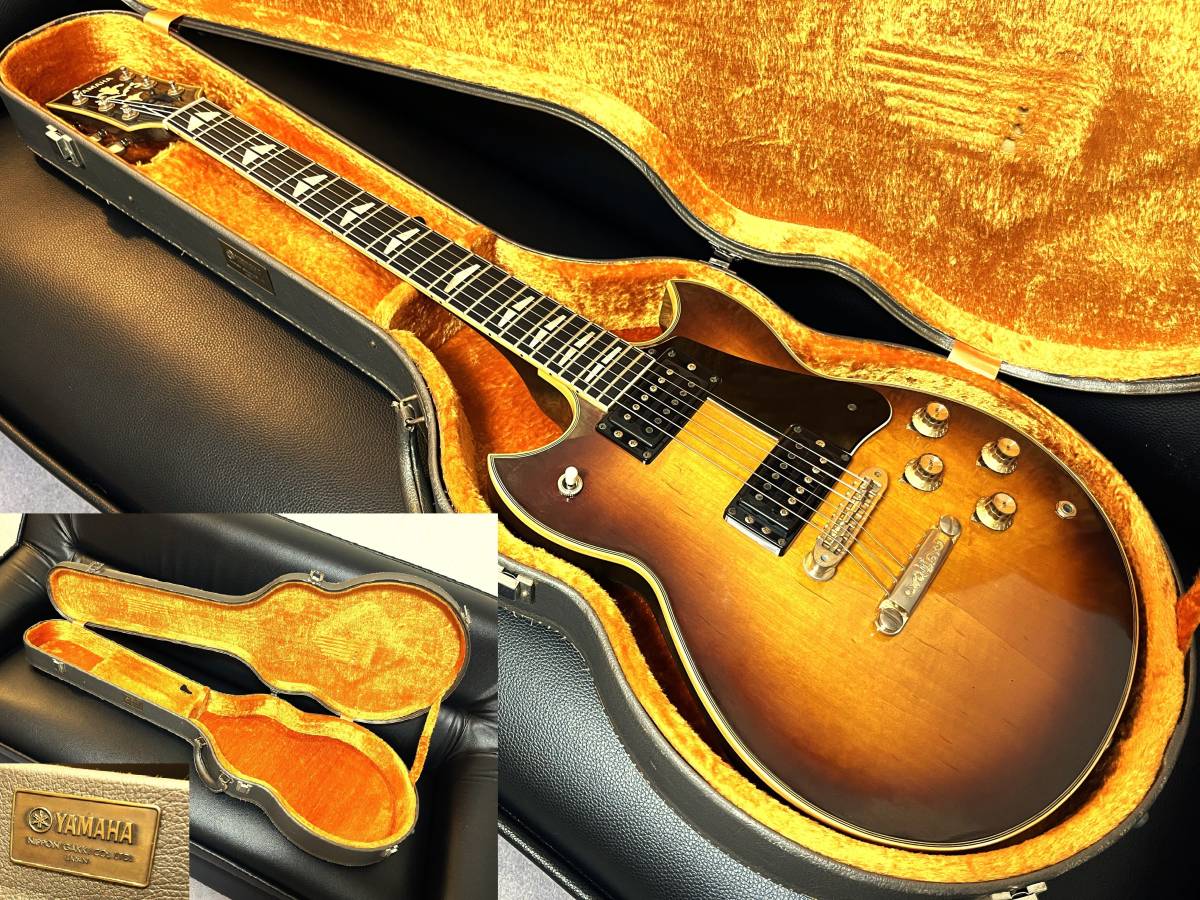 2023 Premium SG Collection-26★YAMAHA SG1000 ブラウンサンバースト 最初期型ラージヘッド 純正ハードケース付 美品・超希少!★