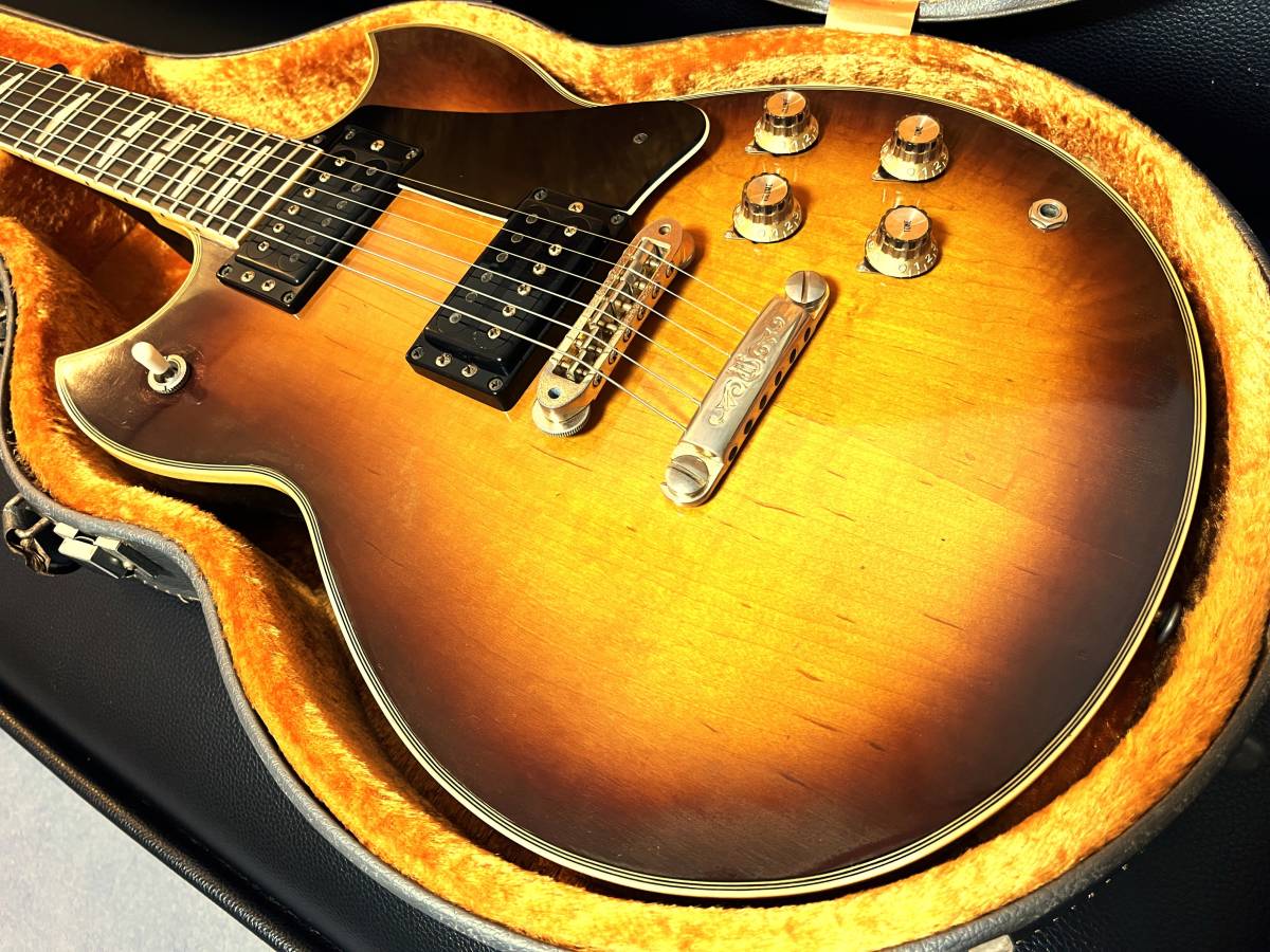 2023 Premium SG Collection-26★YAMAHA SG1000 ブラウンサンバースト 最初期型ラージヘッド 純正ハードケース付 美品・超希少!★