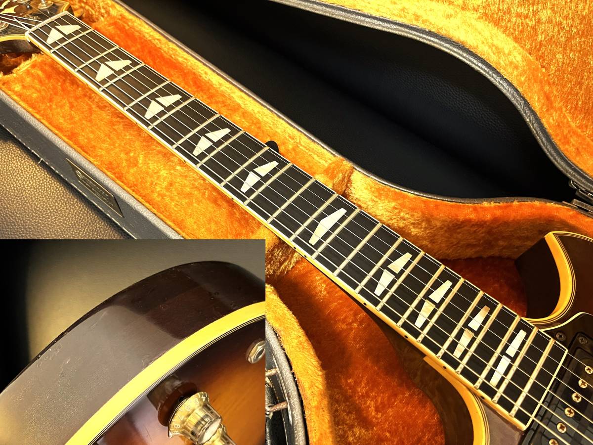 2023 Premium SG Collection-26★YAMAHA SG1000 ブラウンサンバースト 最初期型ラージヘッド 純正ハードケース付 美品・超希少!★