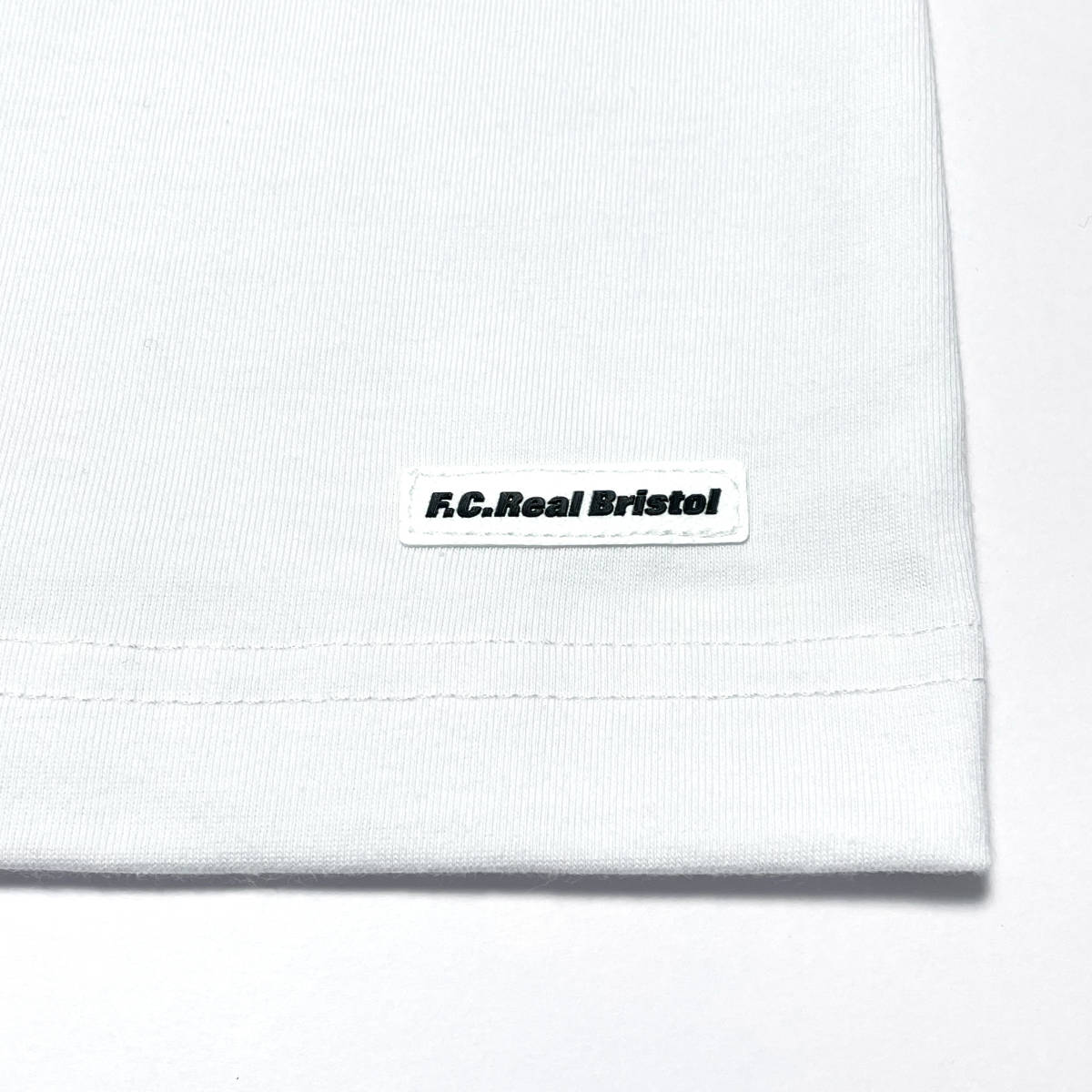 新作23AW新品M白☆F.C.Real BristolブリストルTROPHY RIBBON STAR BAGGY  TEE50シーズン記念TシャツFCRB秋冬F.C.R.BバギーTシャツSOPH2023L