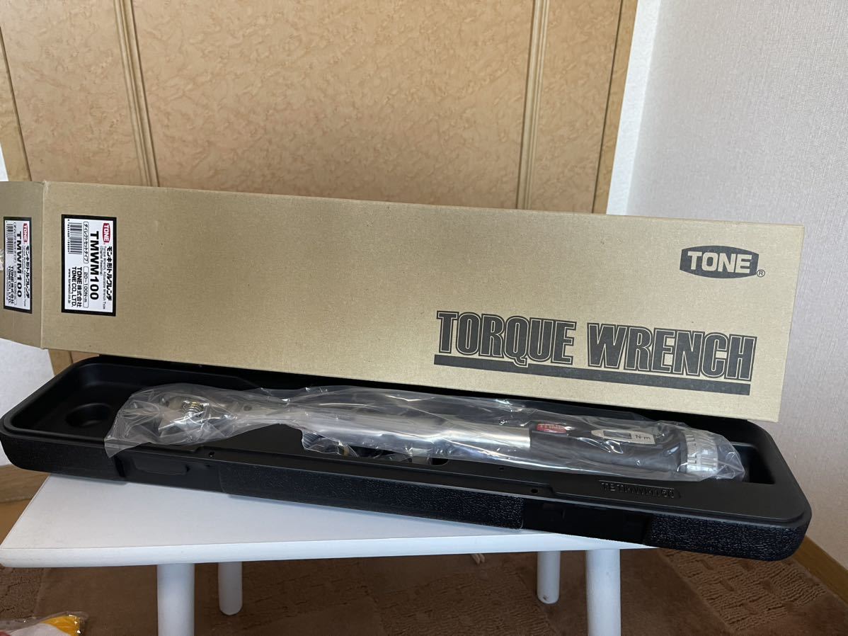 有名なブランド ○TONE トネ TMWM100W モンキ形トルクレンチ