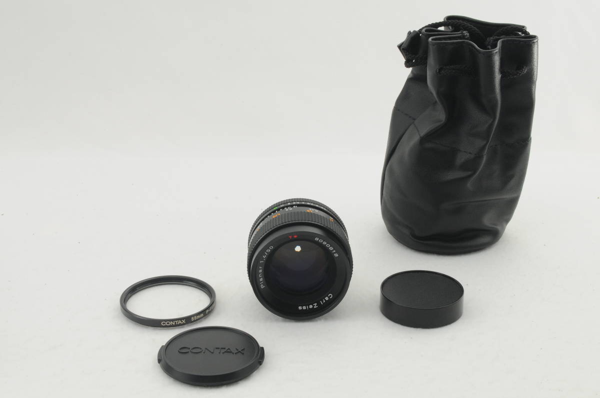 超美品】CONTAX コンタックスCarl Zeiss Planar 50mm F1.4 T* MMJ 清潔