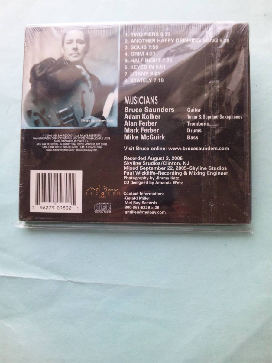 【送料112円】【新品未開封】CD 4407 The Bruce Saunders Quintet 8X5 デジパック仕様_画像2