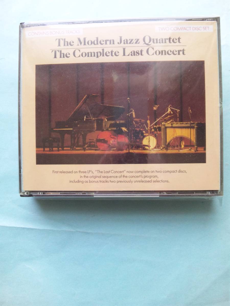 ★ CD 4418 The Modern Jazz Quartet The Complete Last Concert 完全盤 ２CDの画像1