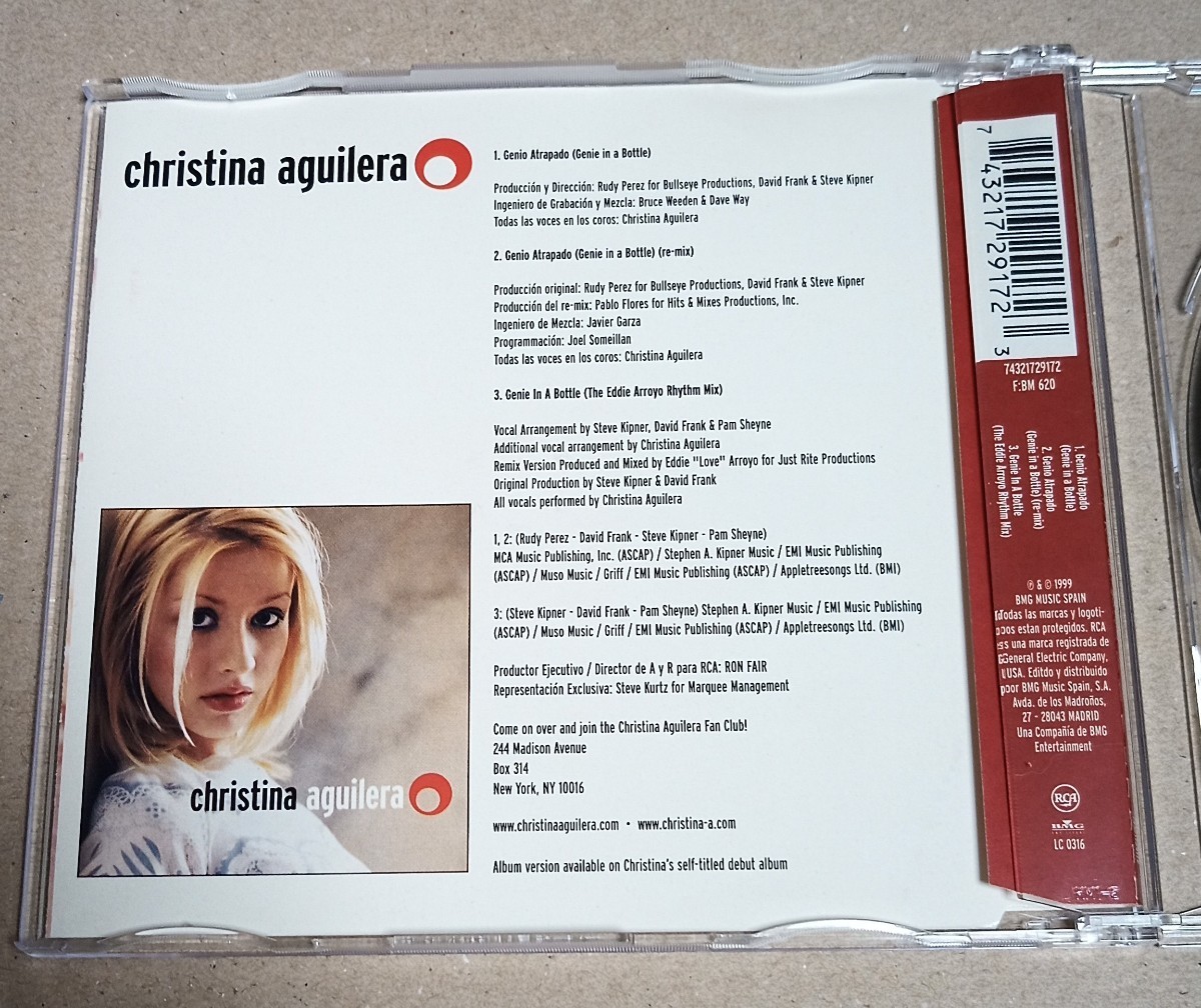 Christina Aguilera / Genio Atrapado　クリスティーナ・アギレラ_画像3