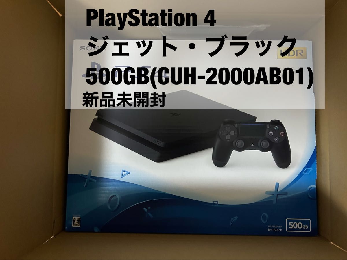 新品未開封】ps4 本体 2200 500GB PlayStation4-