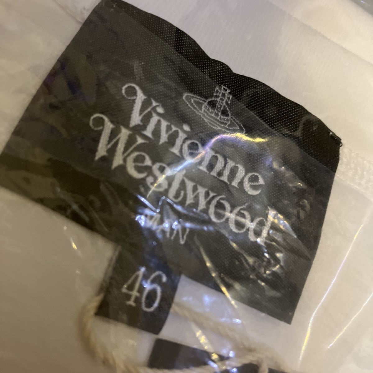 送料込●新品●完売品 Vivienne Westwood 半袖Tシャツ46 白D 日本製 スタッズオーブ コットン100% ヴィヴィアンウエストウッド ビビアン