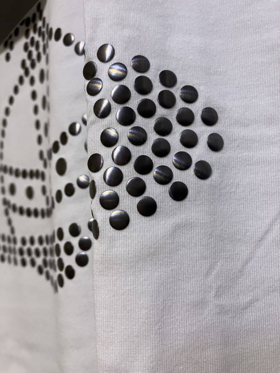 送料込●新品●完売品 Vivienne Westwood 半袖Tシャツ42 白A 日本製 スタッズオーブ コットン100% ヴィヴィアンウエストウッド ビビアン
