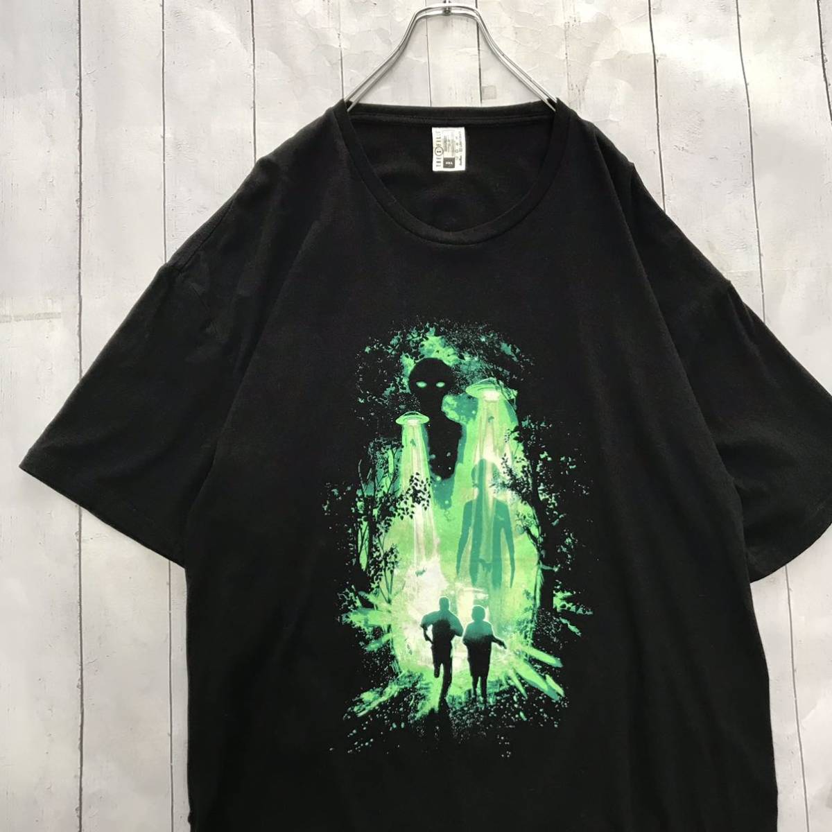 激安の Xファイル X-FILE USA古着 UFO 3XL Tシャツ ビッグサイズ