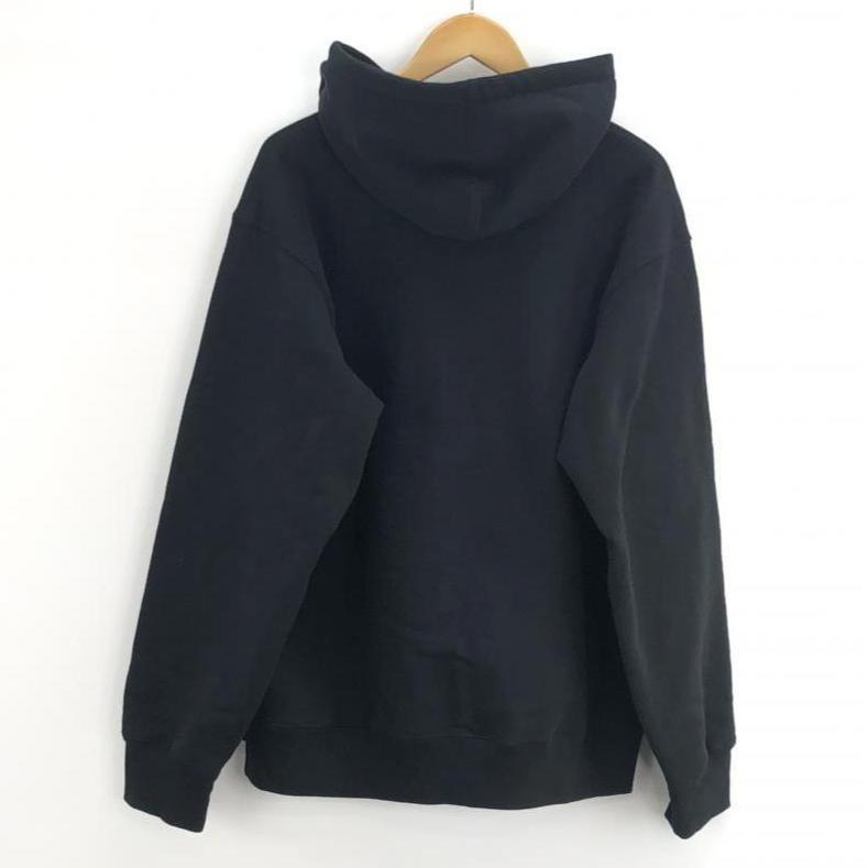 【中古】Supreme × BURBERRY 22SS Box Logo Hooded Sweatshirt パーカー M ブラック シュプリーム バーバリー[240010401411]_画像2