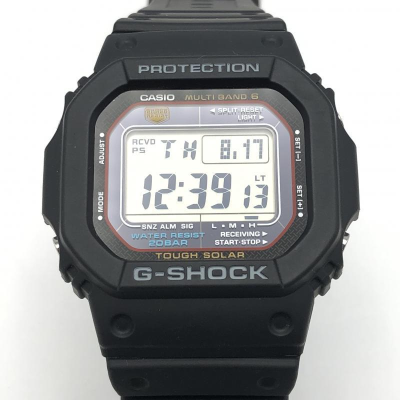 【中古】CASIO G-SHOCK GW-M5610U 腕時計 ブラック カシオ ジーショック[240010389460]
