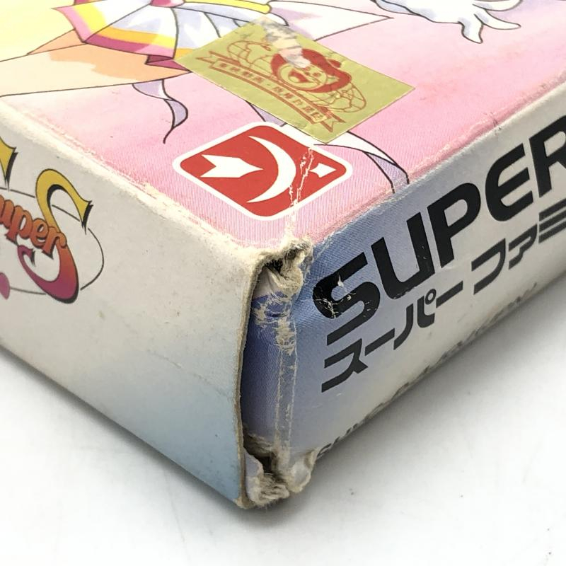 [ used ] Angel Pretty Soldier Sailor Moon SuperS all member participation!!. position .. war Super Famicom soft [ outer box scratch ][240010370328]