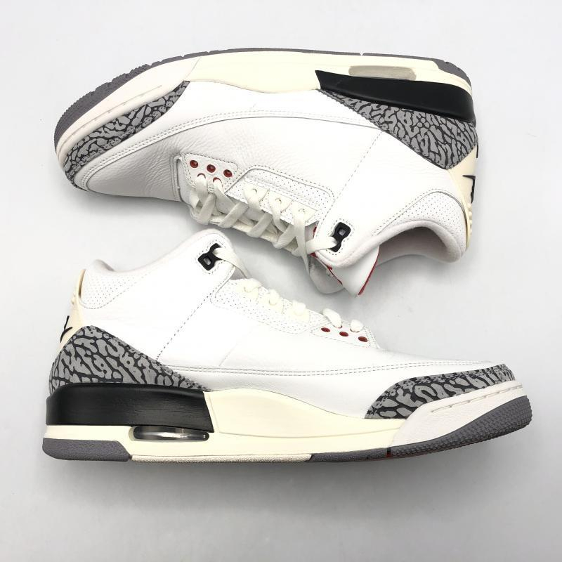 NIKE AIR JORDAN 3 RETRO スニーカー 28cm DN3707-100 白 ナイキ エア