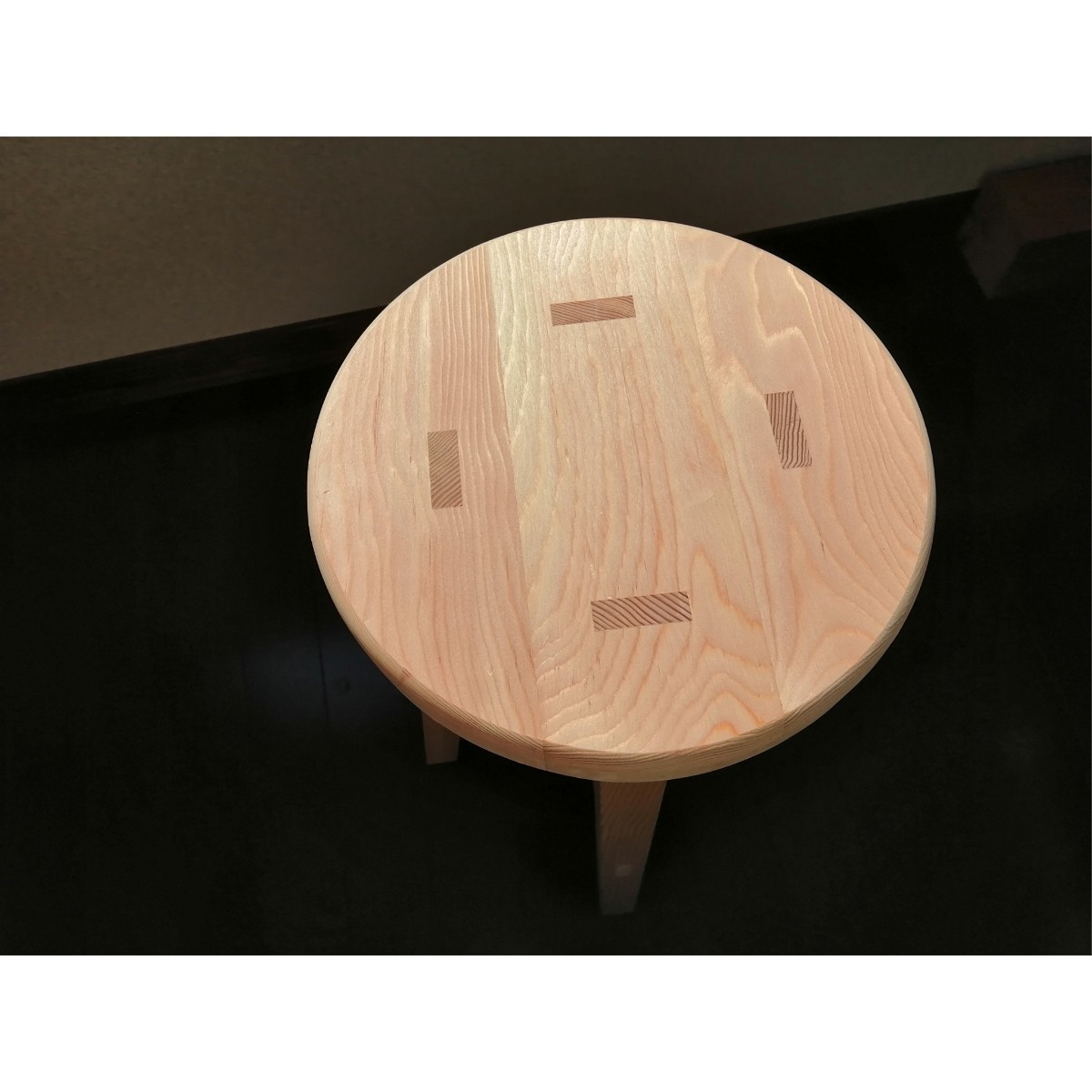 木製スツール 座面幅30cm×高さ52cm 丸椅子 stool｜Yahoo!フリマ（旧