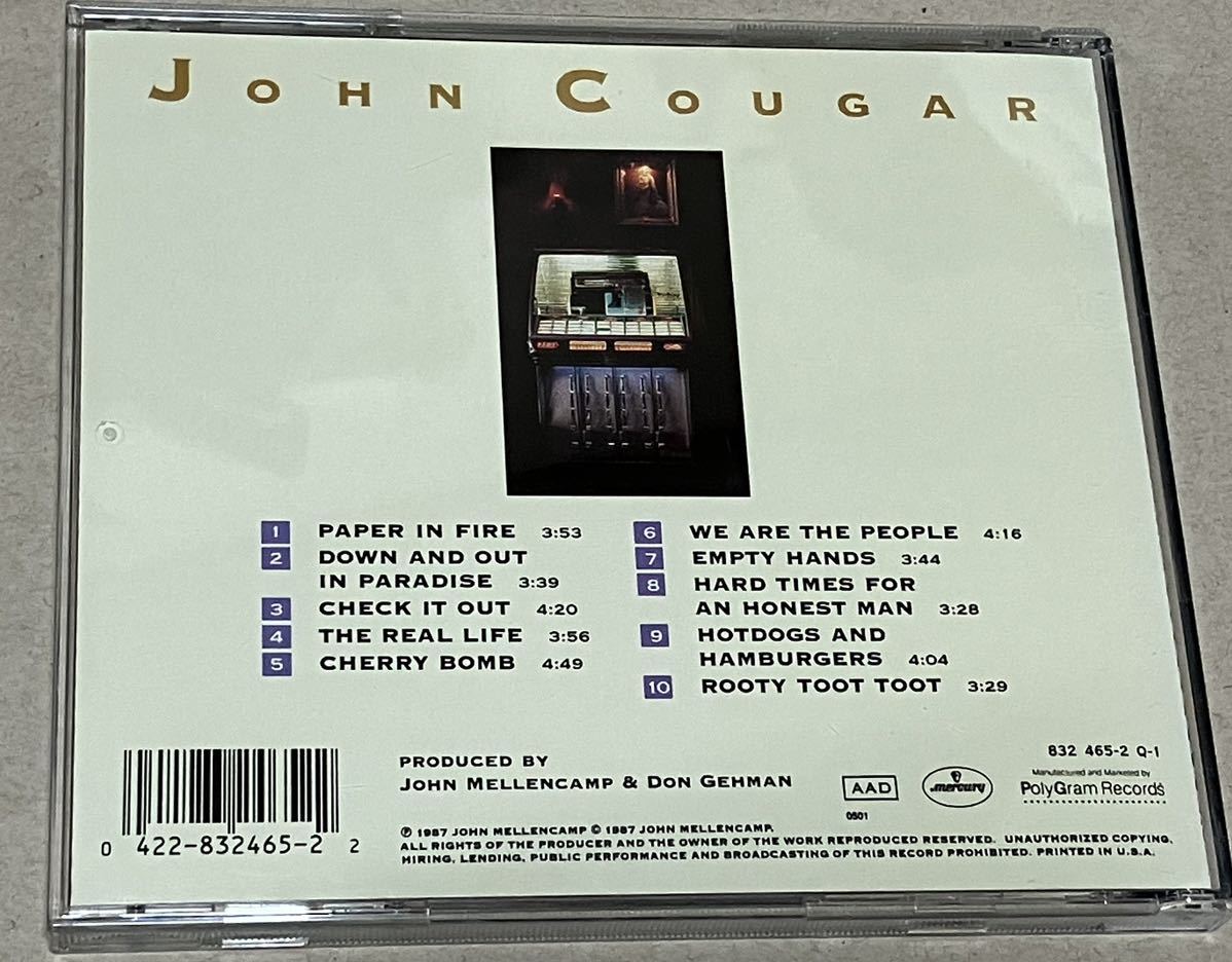 John Cougar Mellencamp / The Lonesome Jubilee ジョン・クーガー・メレンキャンプ / ロンサム・ジュビリー　米オリジナル盤　値下げ_画像2