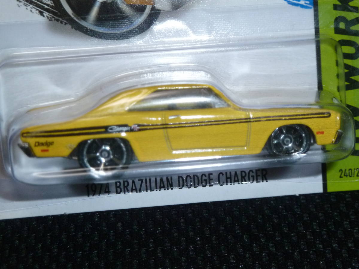 74 BRAZILIAN DODGE CHARGER 2台セット FLAMES Hot Wheels