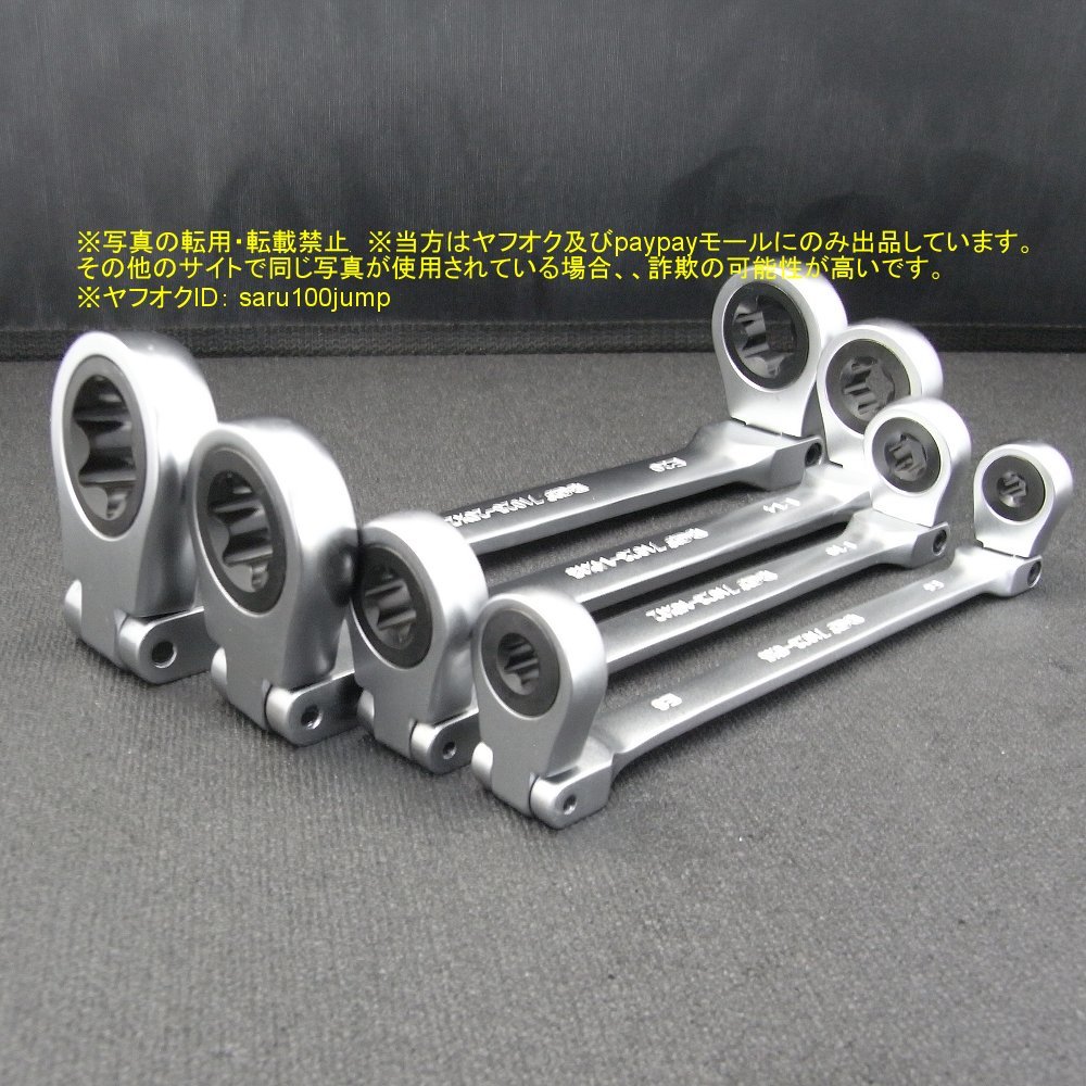 トルクス用ラチェッティングレンチ E型トルクスラチェット トルクス用ラチェッティングレンチ E型トルクスラチェット