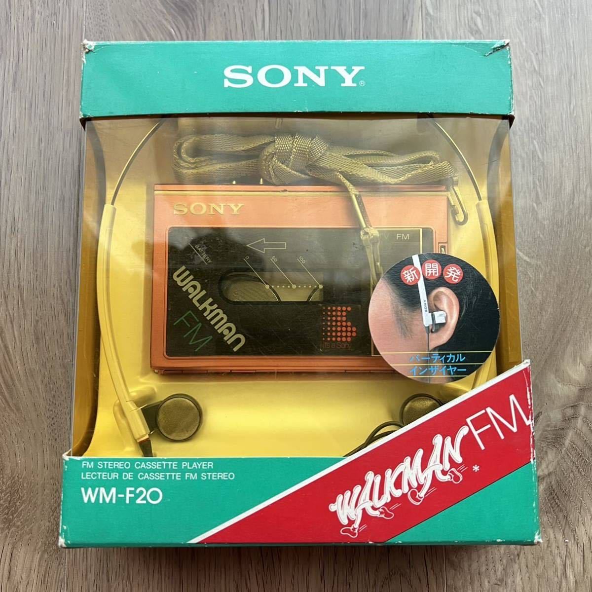 本体美品 SONY ソニー WALKMAN ウォークマン WM-F20 FMラジオ カセット