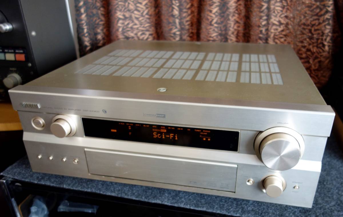 5%OFF】 美品 YAMAHA ジャンク扱い AVアンプ DSP-AX1400N ヤマハ