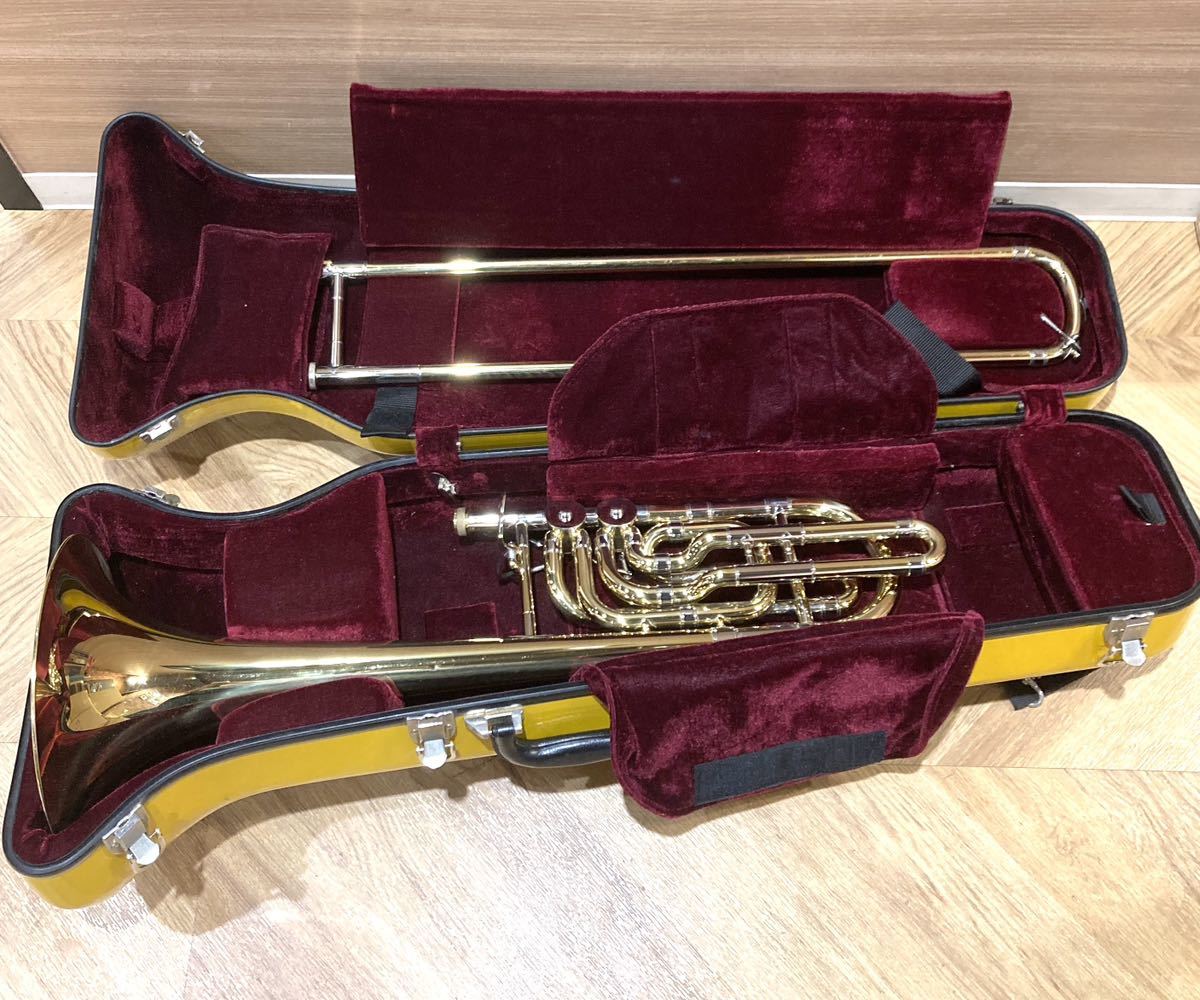 ヴィンテージ C.G.Conn 70H バス・トロンボーン 現状品-