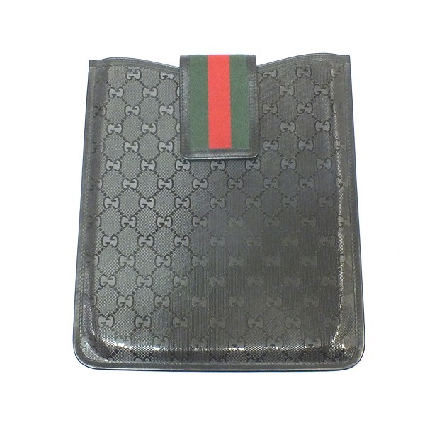 GUCCI グッチ 256575 GGインプリメ Fiatコラボ 500 by GUCCI 限定 タブレットケース シェリー 中古品 used AB_画像1