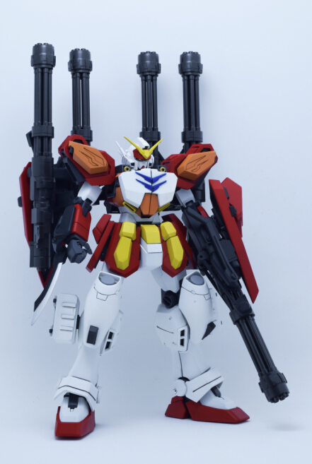 (B_868)1/100 ガンダムヘビーアームズ Ver.F 改造パーツ (未組立 ガレージキット)_画像4