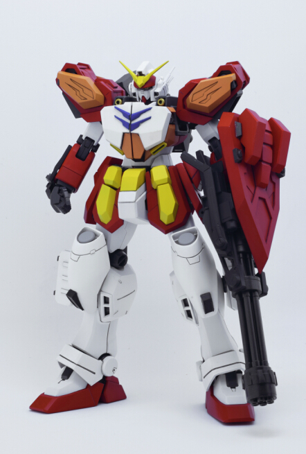 (B_868)1/100 ガンダムヘビーアームズ Ver.F 改造パーツ (未組立 ガレージキット)_画像3