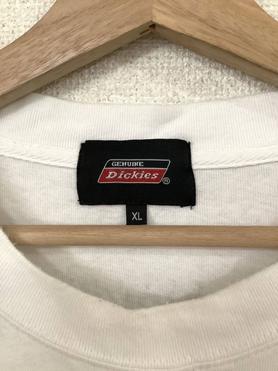 DICKIES Dickies print T-shirt crew neck Street American Casual Vintage Work old clothes men's 