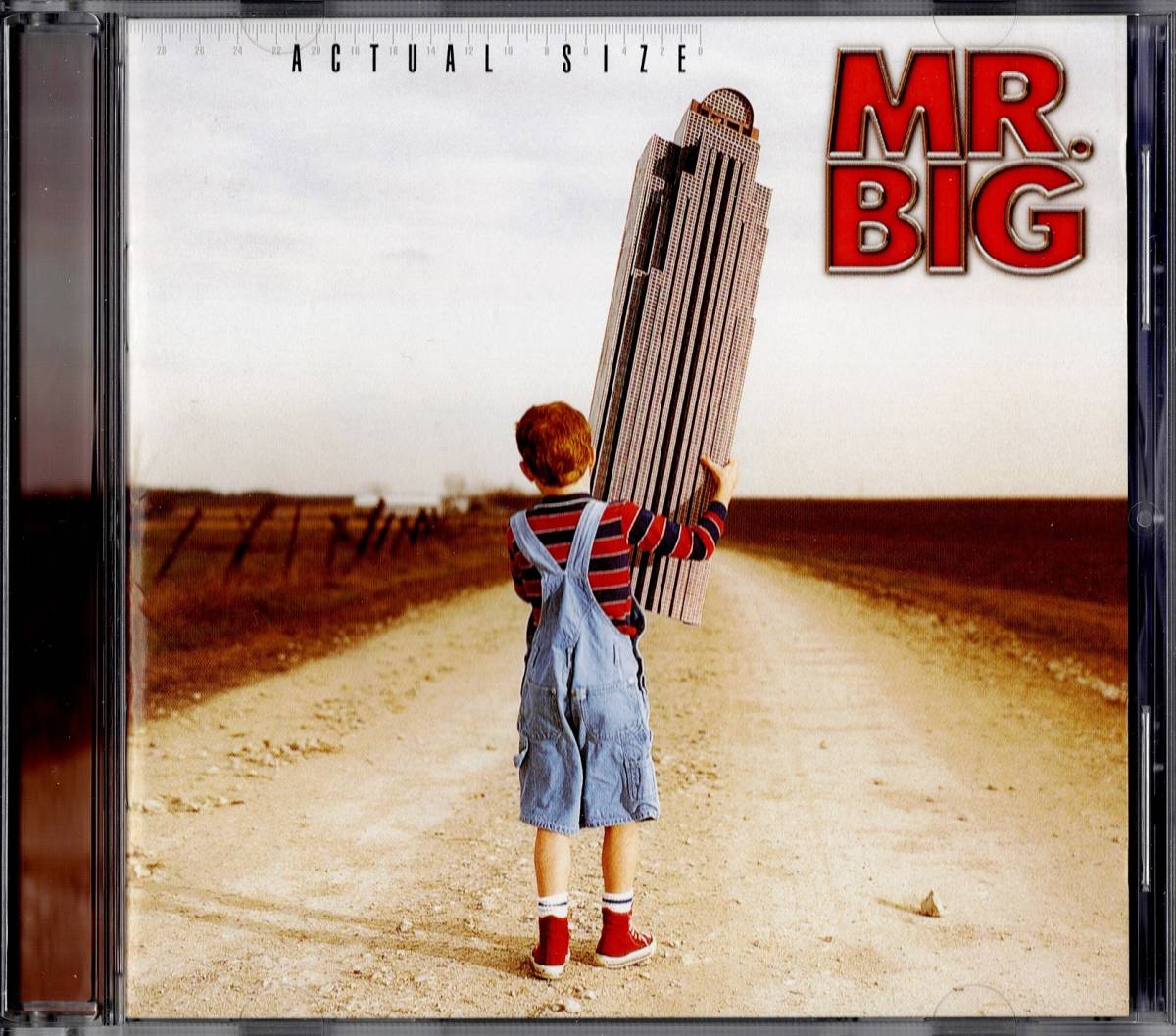 【中古CD・輸入盤・盤質良好】Mr. Big / Actual Size (2001年作品) #Eric Martin, Richie Kotzen, Billy Sheehan, Pat Torpey