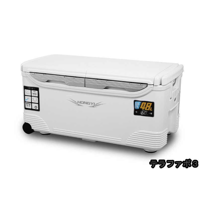 超歓迎 釣り用クーラーボックス 白&銀 水栓付き 保冷力150h 釣り キャスター付 サイドハンドル 防水 座れる頑丈マッスルボディ 大型48L 大容量 その他 超歓迎 釣り用クーラーボックス 白&銀 水栓付き 保冷力150h 釣り キャスター付 サイドハンドル 防水 座れる頑丈マッスルボディ 大型48L 大容量 その他